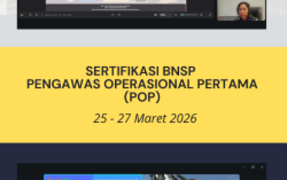 Sertifikasi BNSP Pengawas Operasional Pertama (POP)